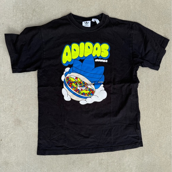 Adidas Men’s Cereal Graphic Tee MEDIUM - Picture 1 of 4